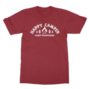 Camp Wannakiki - Happy Camper Logo T-Shirt
