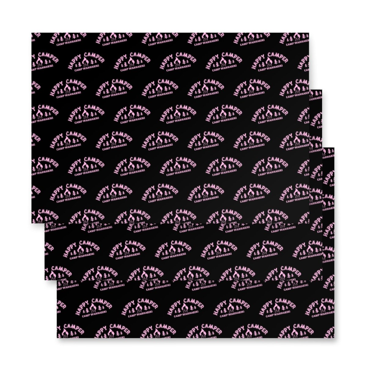 Camp Wannakiki - Happy Camper Wrapping paper sheets - dragqueenmerch