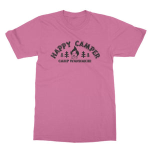 Camp Wannakiki - HappyCamper Logo T-Shirt