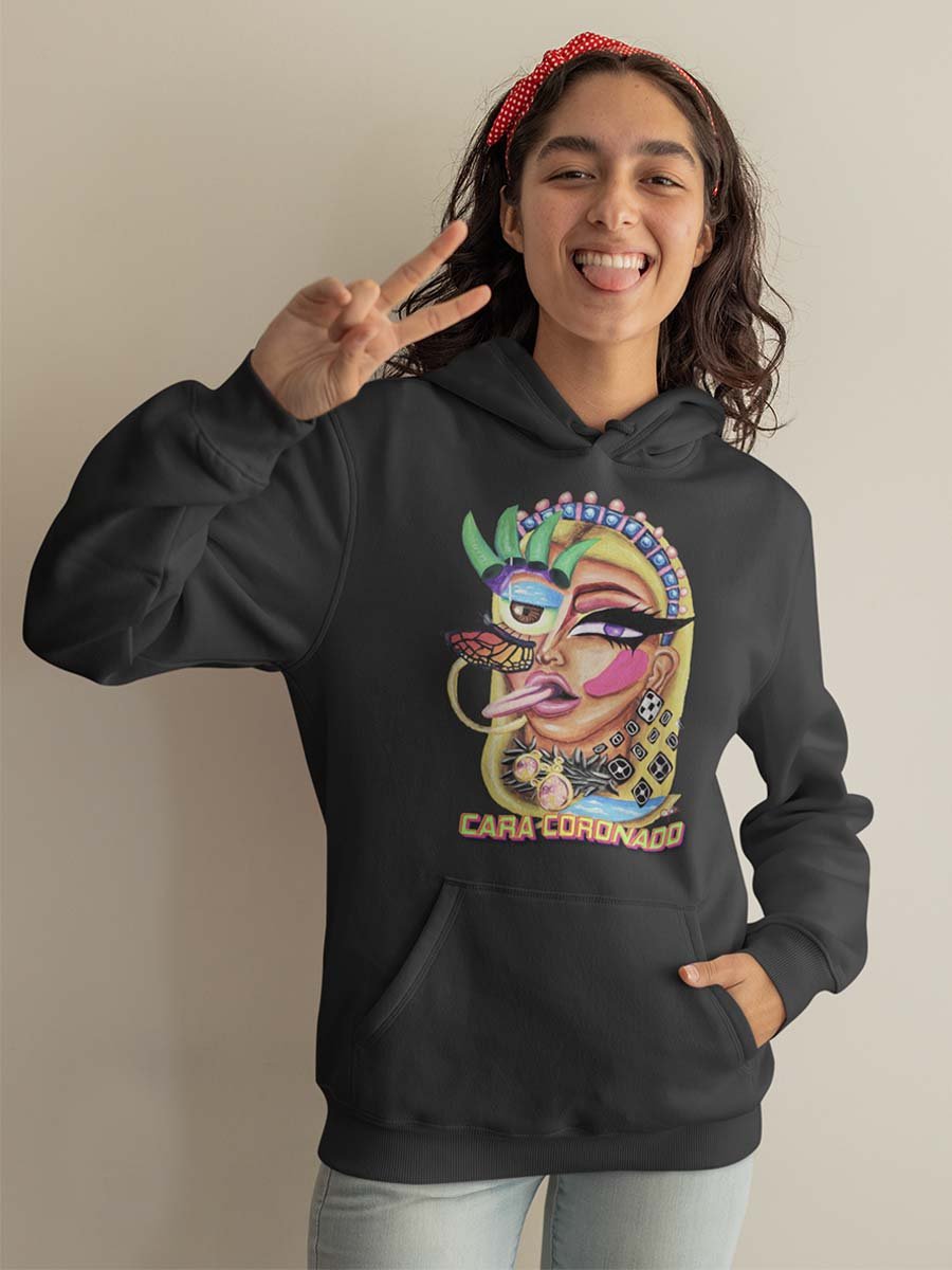 Cara Coronado - Abstract Queen Hoodie - dragqueenmerch
