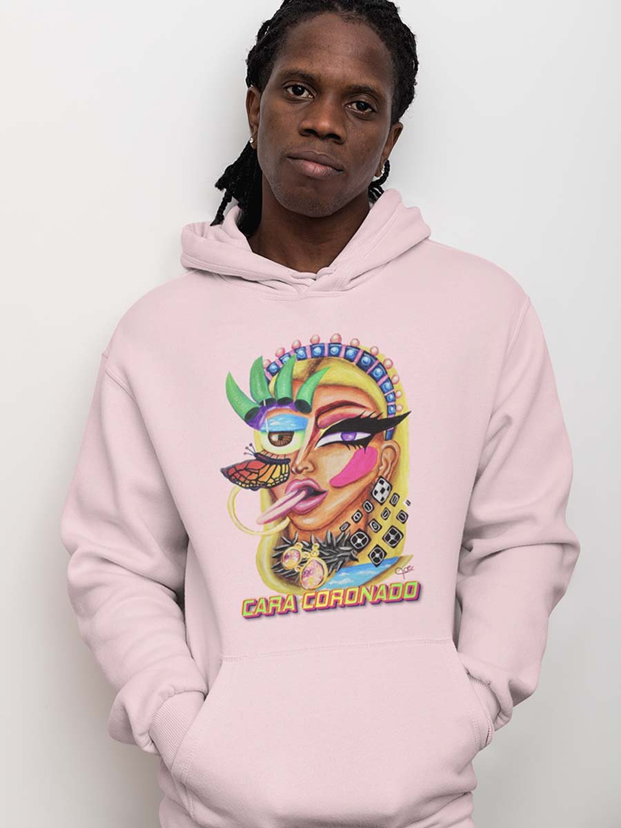 Cara Coronado - Abstract Queen Hoodie - dragqueenmerch