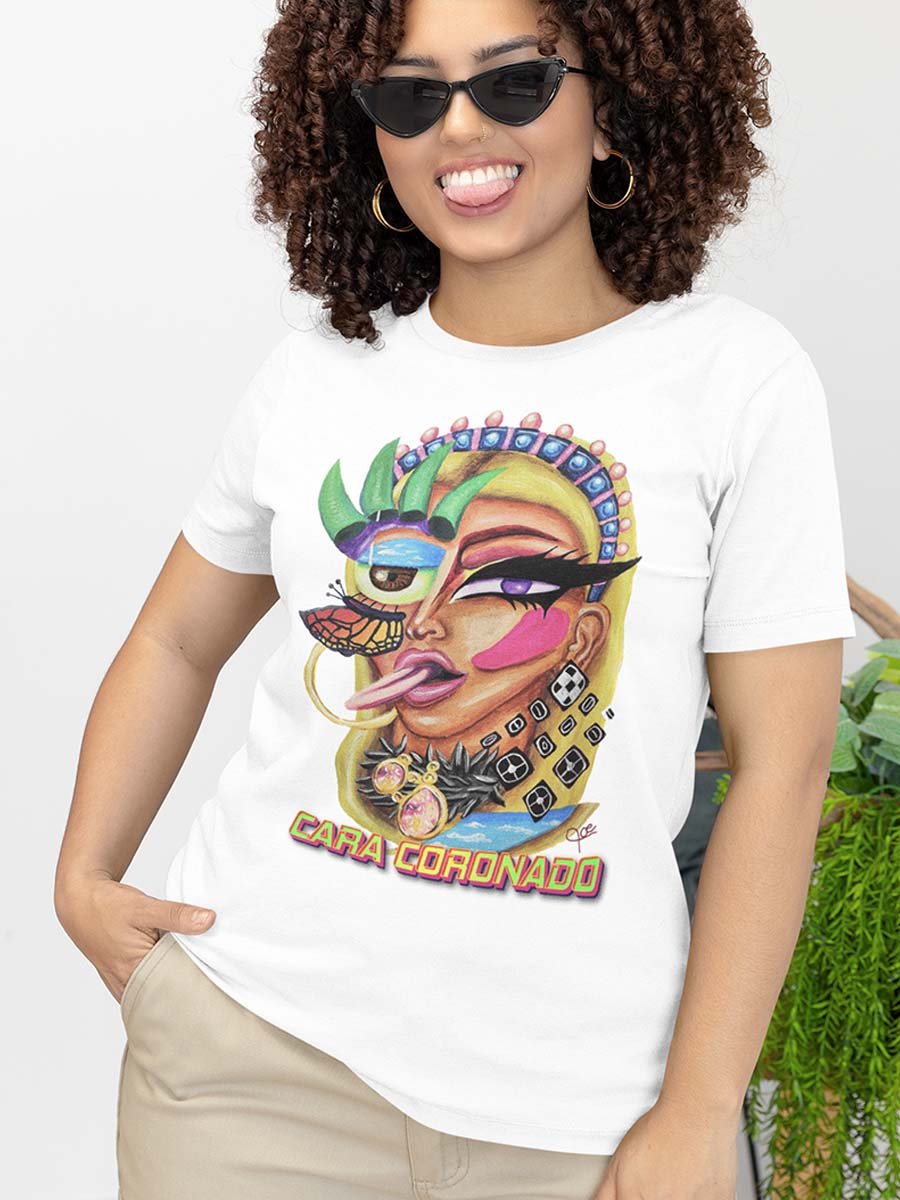 Cara Coronado - Abstract Queen T-Shirt - dragqueenmerch