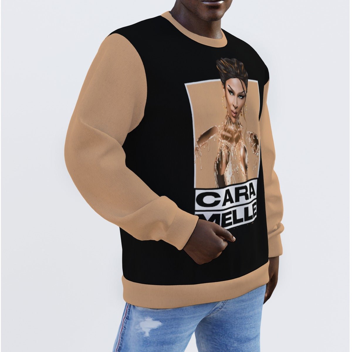 Cara Melle - Golden Girl Sweatshirt - dragqueenmerch