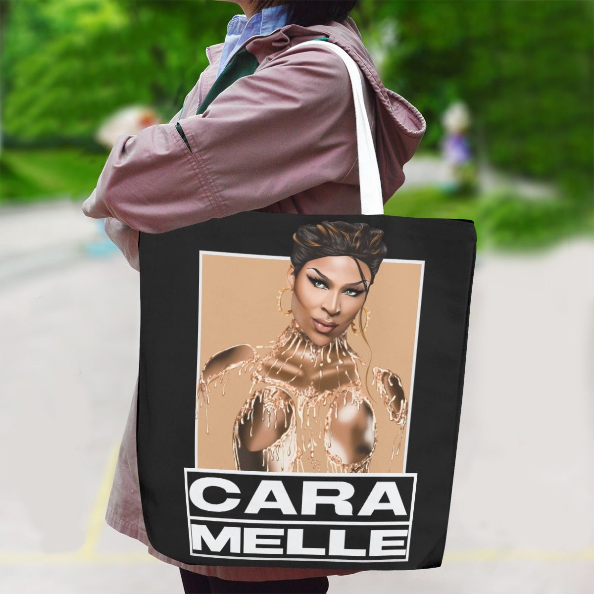 Cara Melle - No Crumbs Left Jumbo Tote Bag - dragqueenmerch