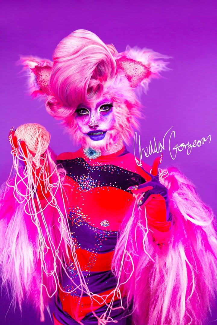 Cheddar Gorgeous - RPDR UK Ep 4 BagPussy Signed Print - dragqueenmerch