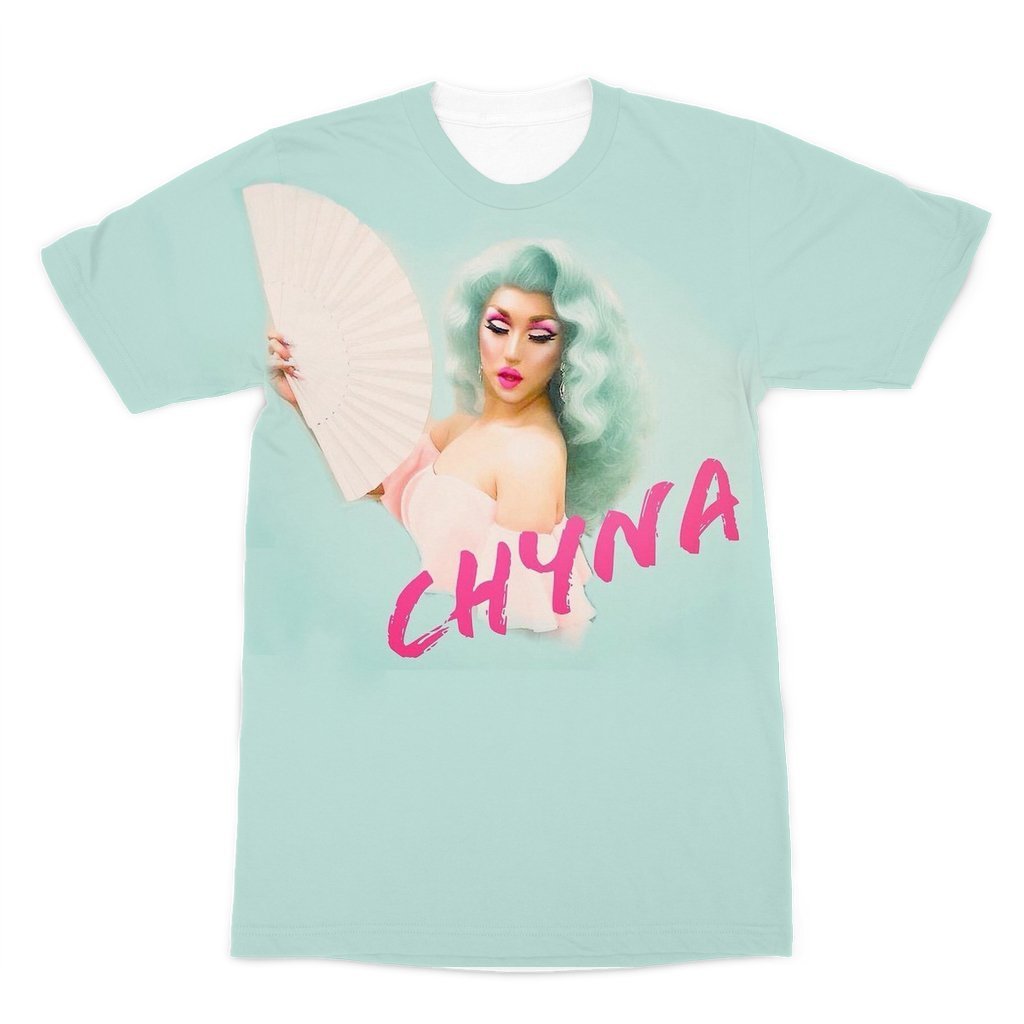 CHYNA CRAVENS ALL OVER PRINT T-SHIRT - dragqueenmerch