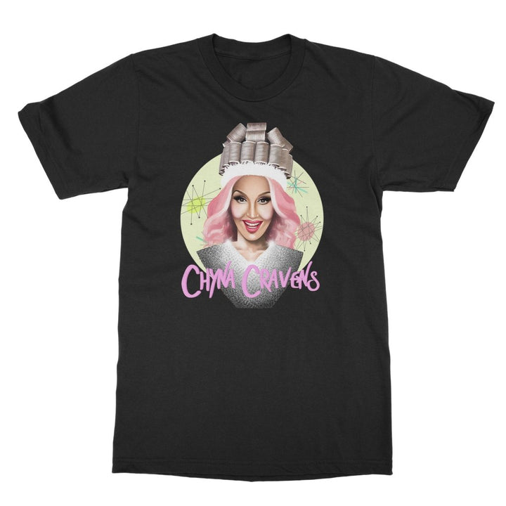 CHYNA CRAVENS ILLUSTRATION T-SHIRT - dragqueenmerch