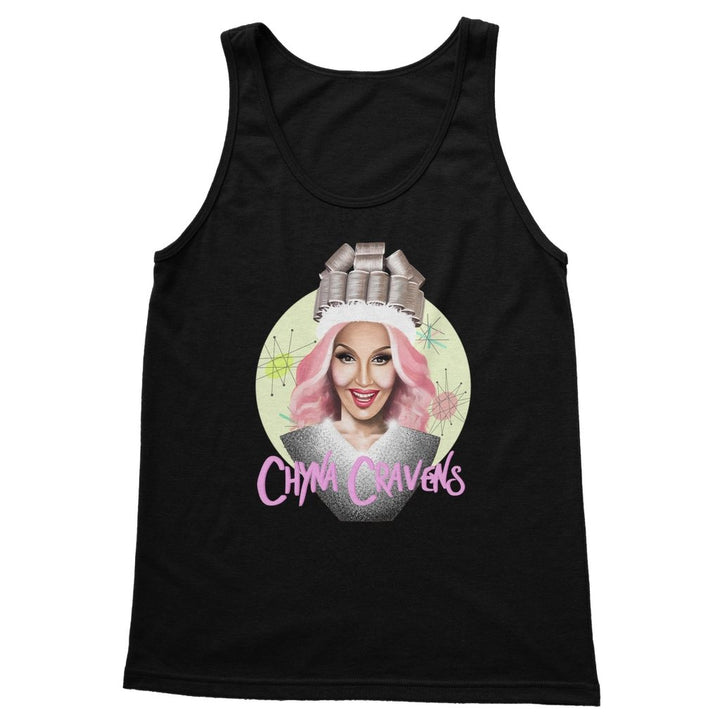 CHYNA CRAVENS ILLUSTRATION TANK TOP - dragqueenmerch