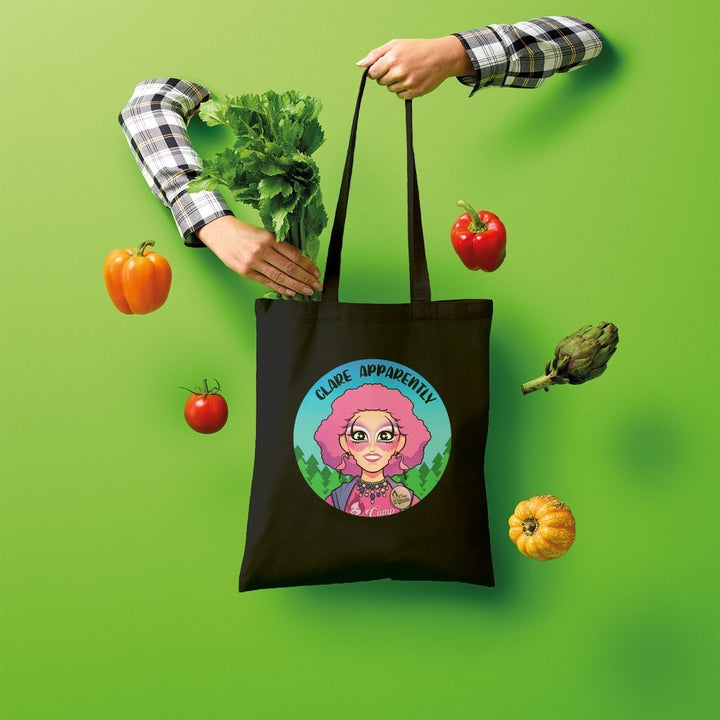 CLARE APPARENTLY "WANNAKIKI CAMPER" Shopper TOTE BAG - dragqueenmerch
