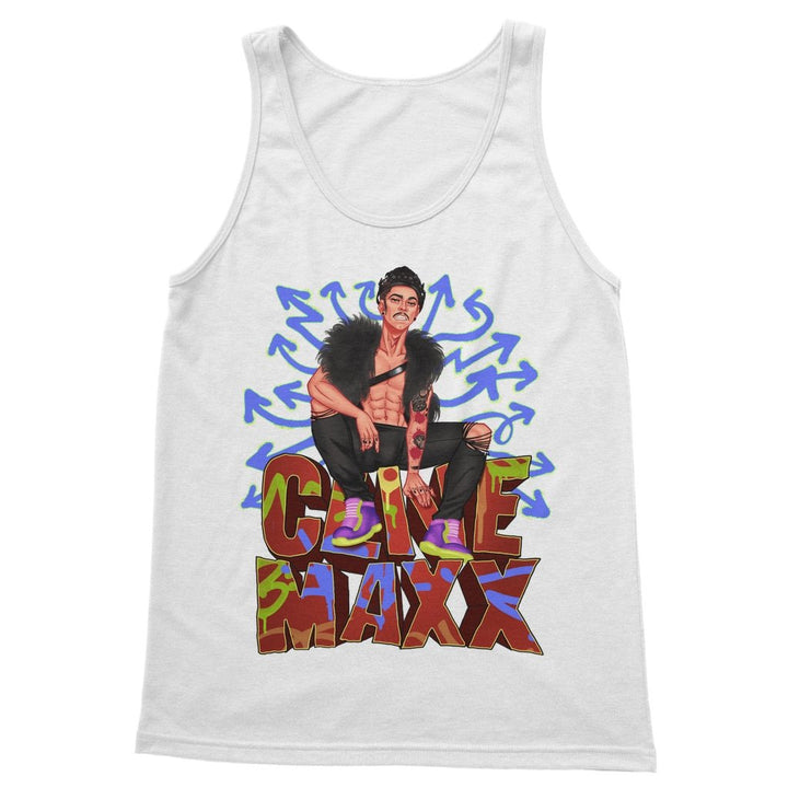 CLIVE MAXX - MULTI RED - TANK TOP - dragqueenmerch