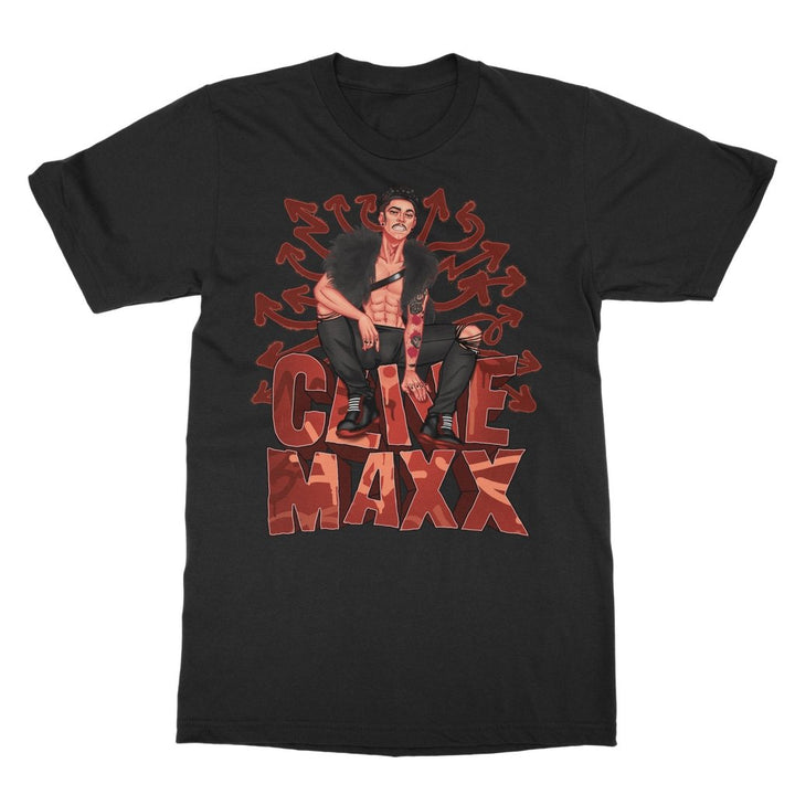 CLIVE MAXX - RED - T-SHIRT - dragqueenmerch