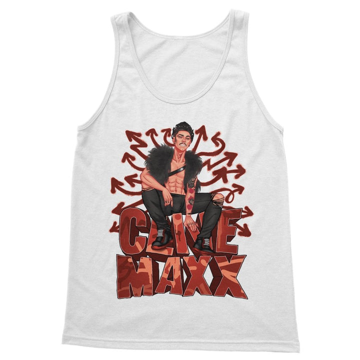 CLIVE MAXX - RED - TANK TOP - dragqueenmerch