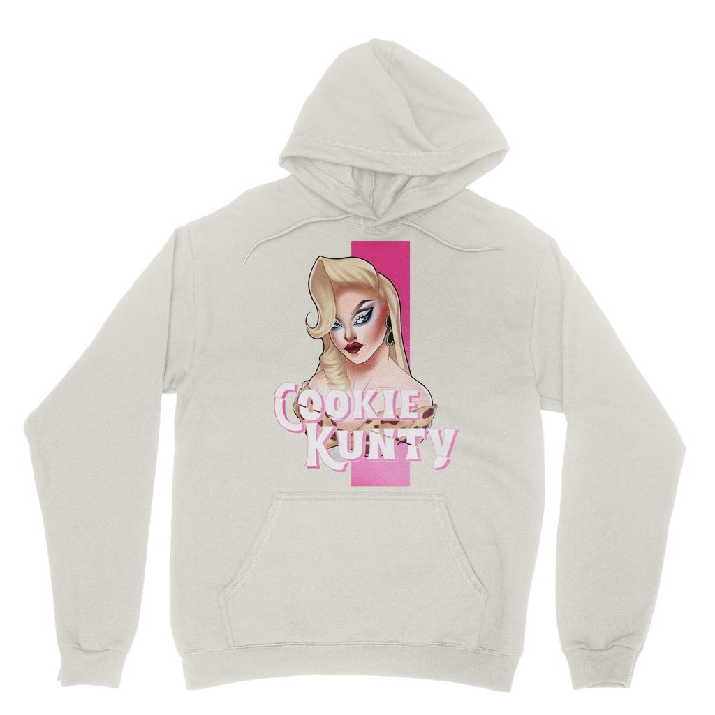 Cookie Kunty.- Glitchy Logo Hoodie - dragqueenmerch