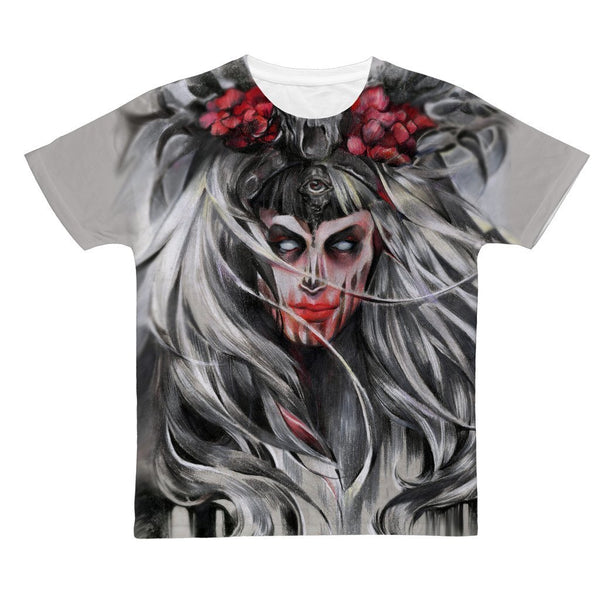 DAHLI "ILLUSTRATED" ALL OVER PRINT T-SHIRT - dragqueenmerch