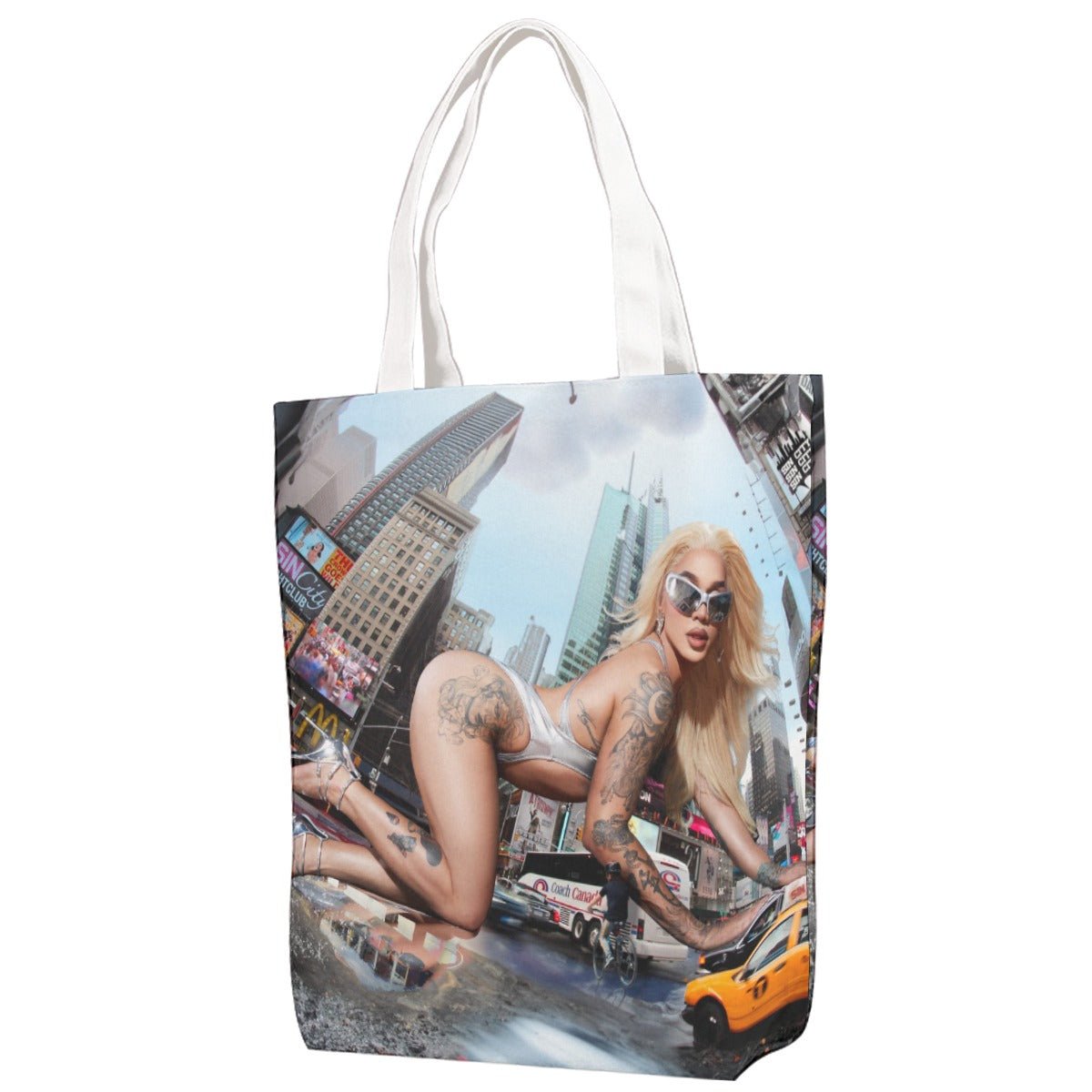 Dahlia Sin - Citscape Jumbo Tote Bag - dragqueenmerch