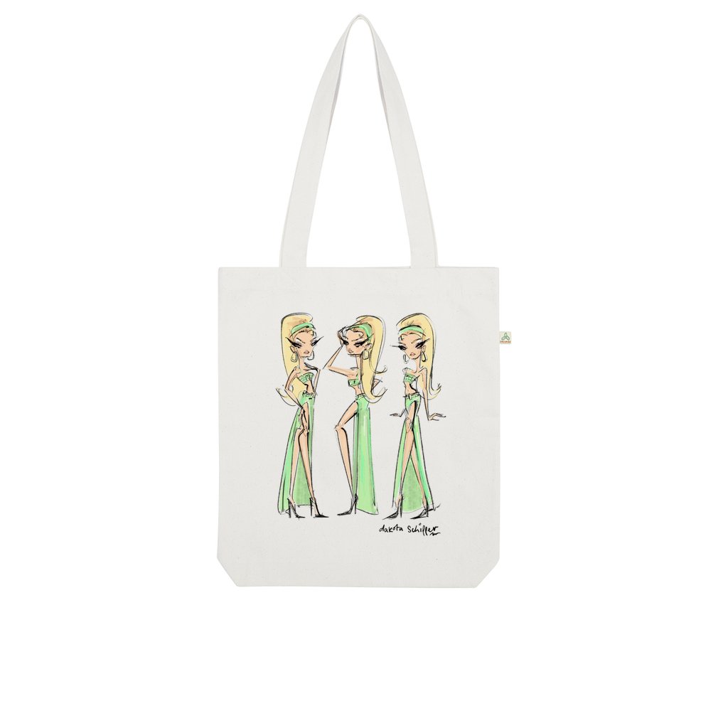 Dakota Schiffer - Three Peat Organic Tote Bag - dragqueenmerch