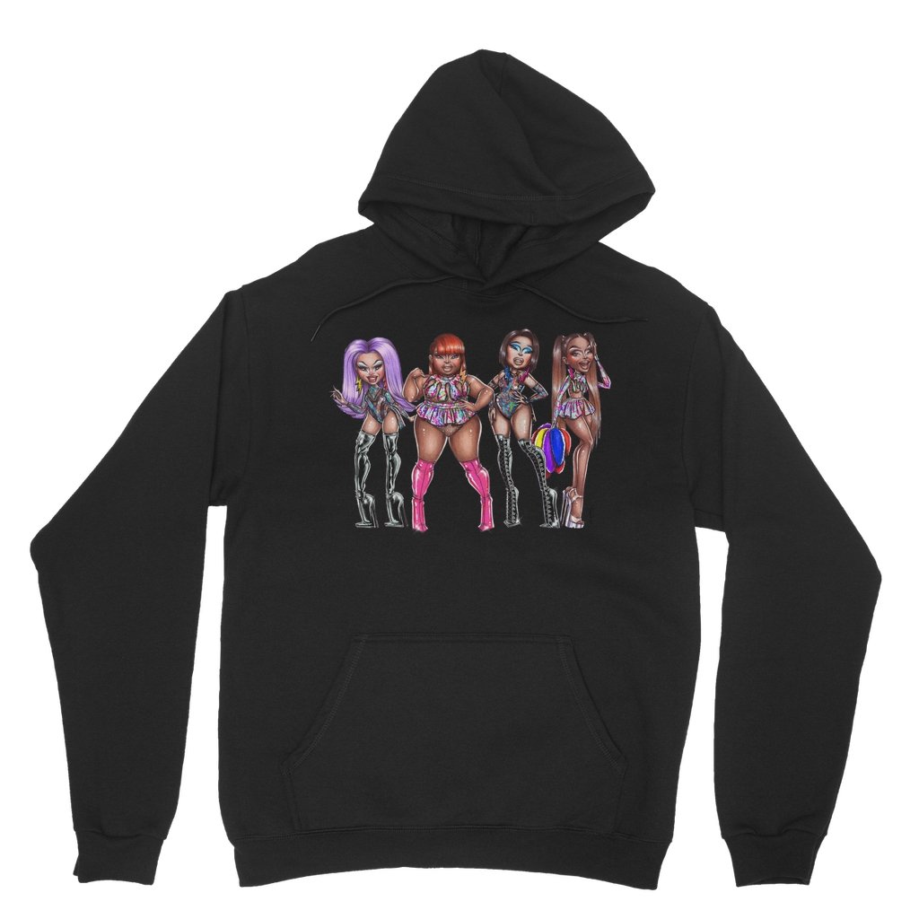 DIAMOND DIOR DAVENPORT - DIAMOND AND THE GALS HOODIE - dragqueenmerch