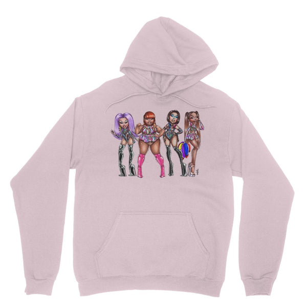 DIAMOND DIOR DAVENPORT - DIAMOND AND THE GALS HOODIE - dragqueenmerch