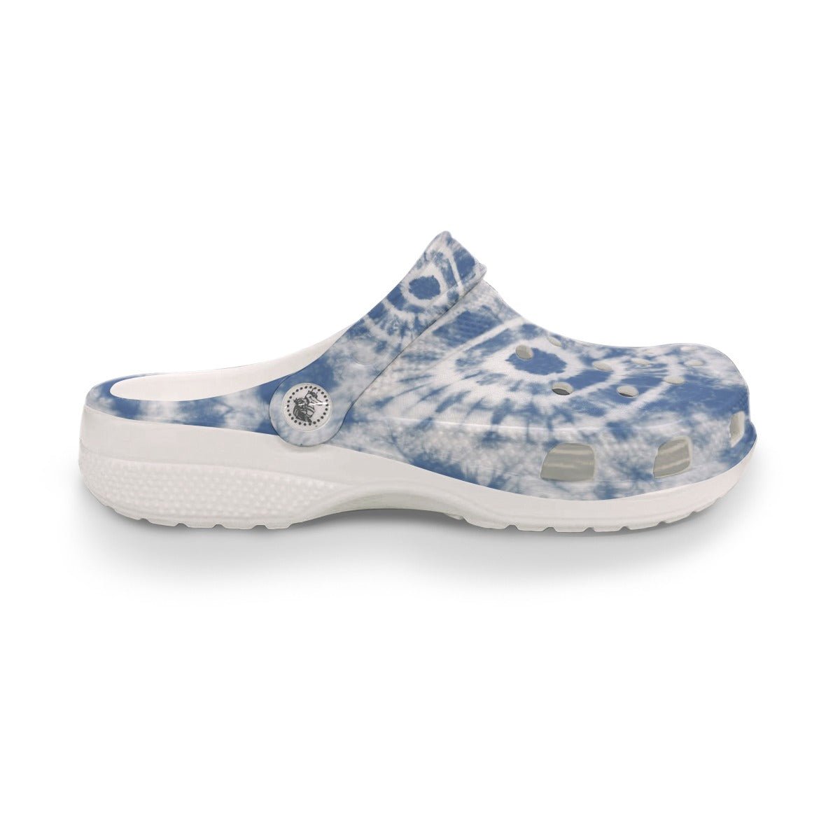 DQM - Blue Concentric Unisex Clog Sandals - dragqueenmerch