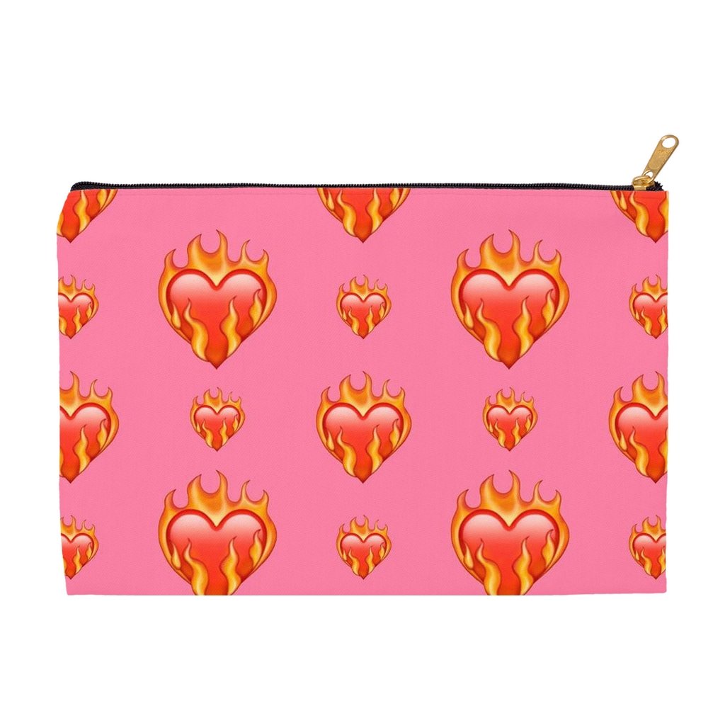 DQM "FLAMIN' HEART" EMOJI COLLECTION ACCESSORY BAG - dragqueenmerch