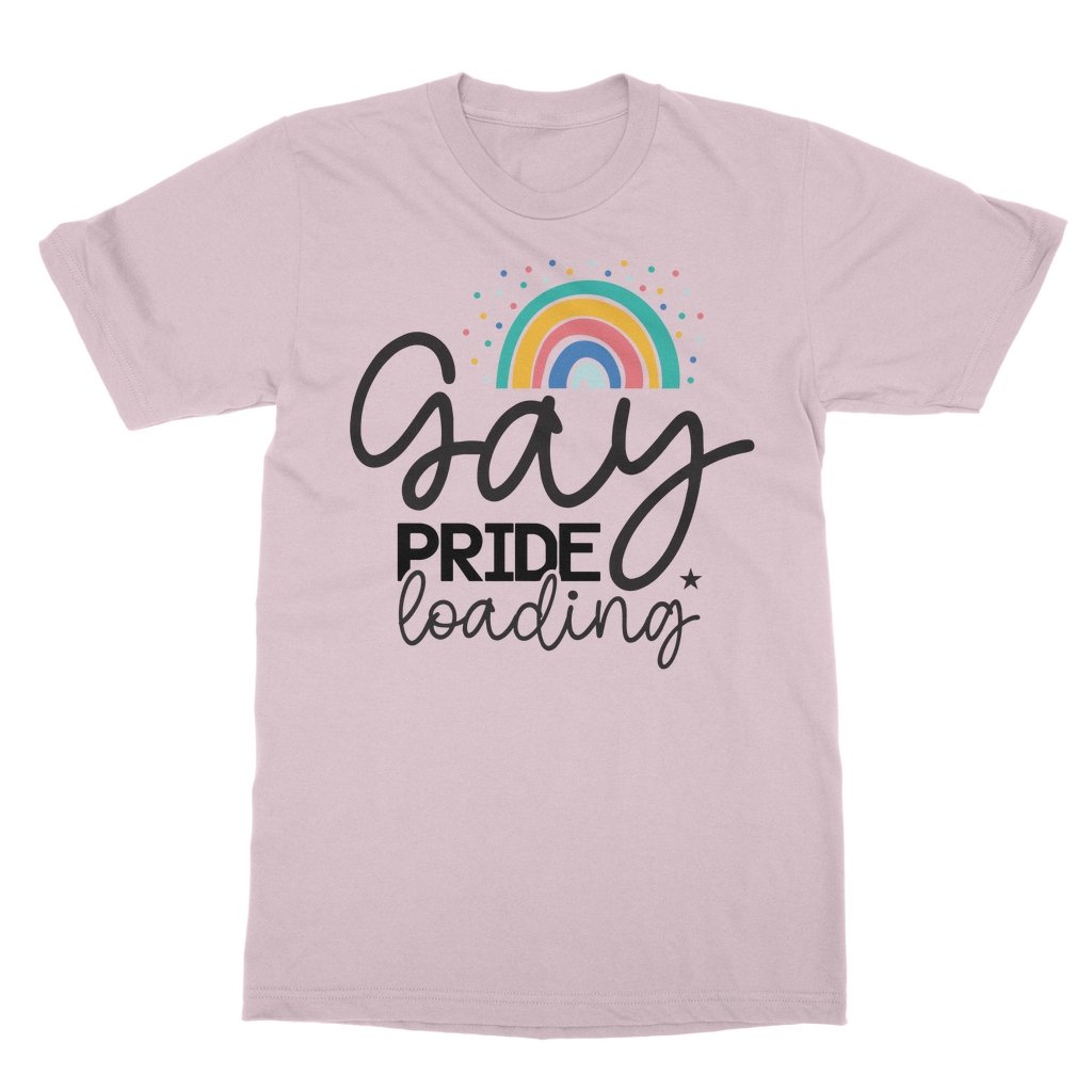 DQM - Gay Pride Loading T-Shirt - dragqueenmerch