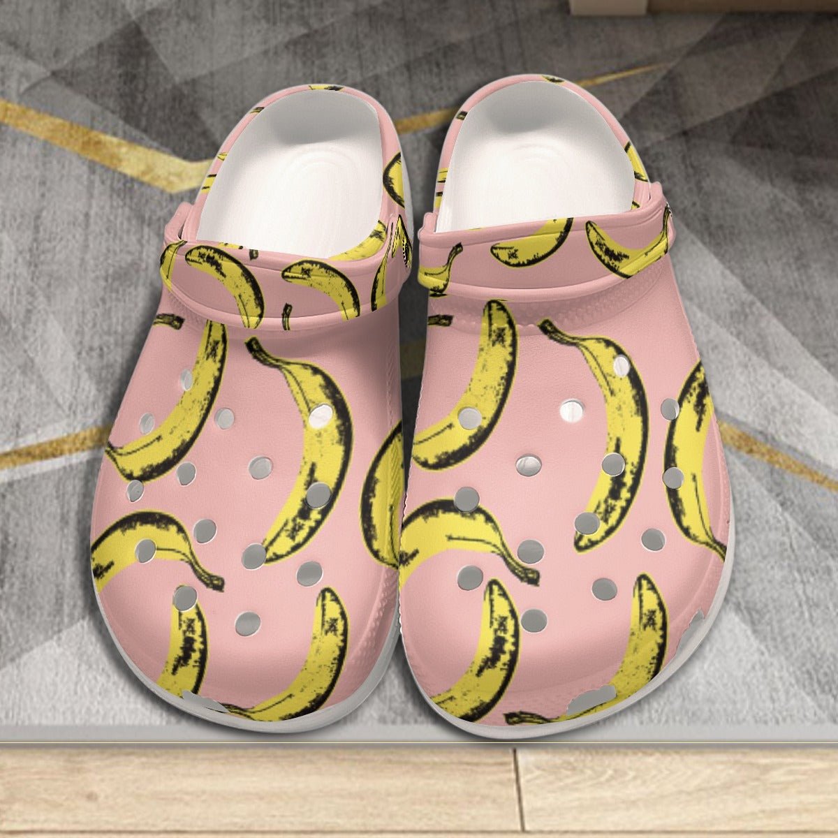 DQM - Goin Bananas Unisex Clog Sandals - dragqueenmerch