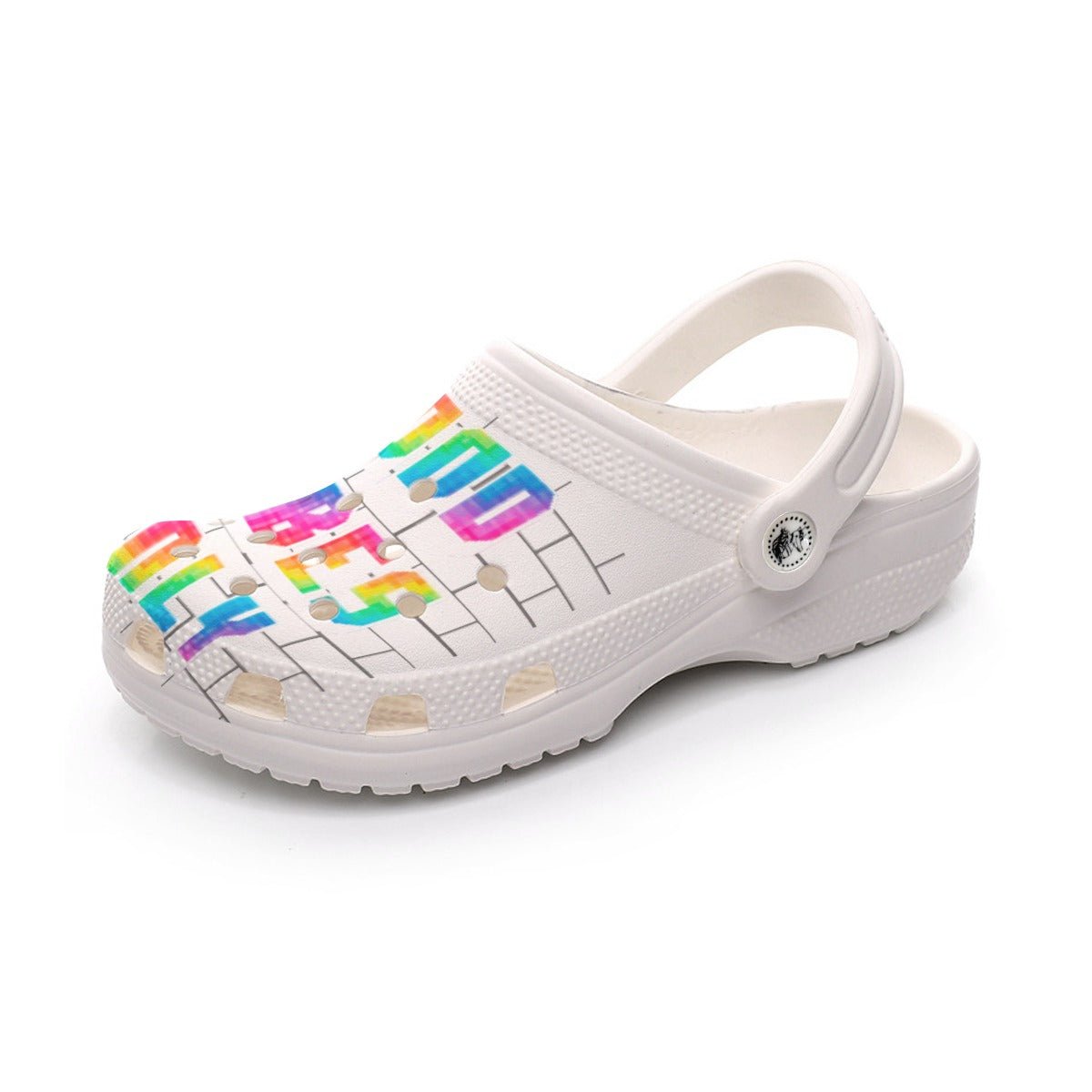 DQM - Good Vibes Only Unisex Clog Sandals - dragqueenmerch