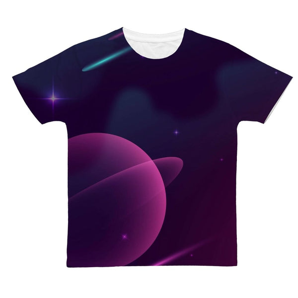 DQM "INTERGALACTIC" FAR OUT FANTASY COLLECTION ALL OVER PRINT T-SHIRT