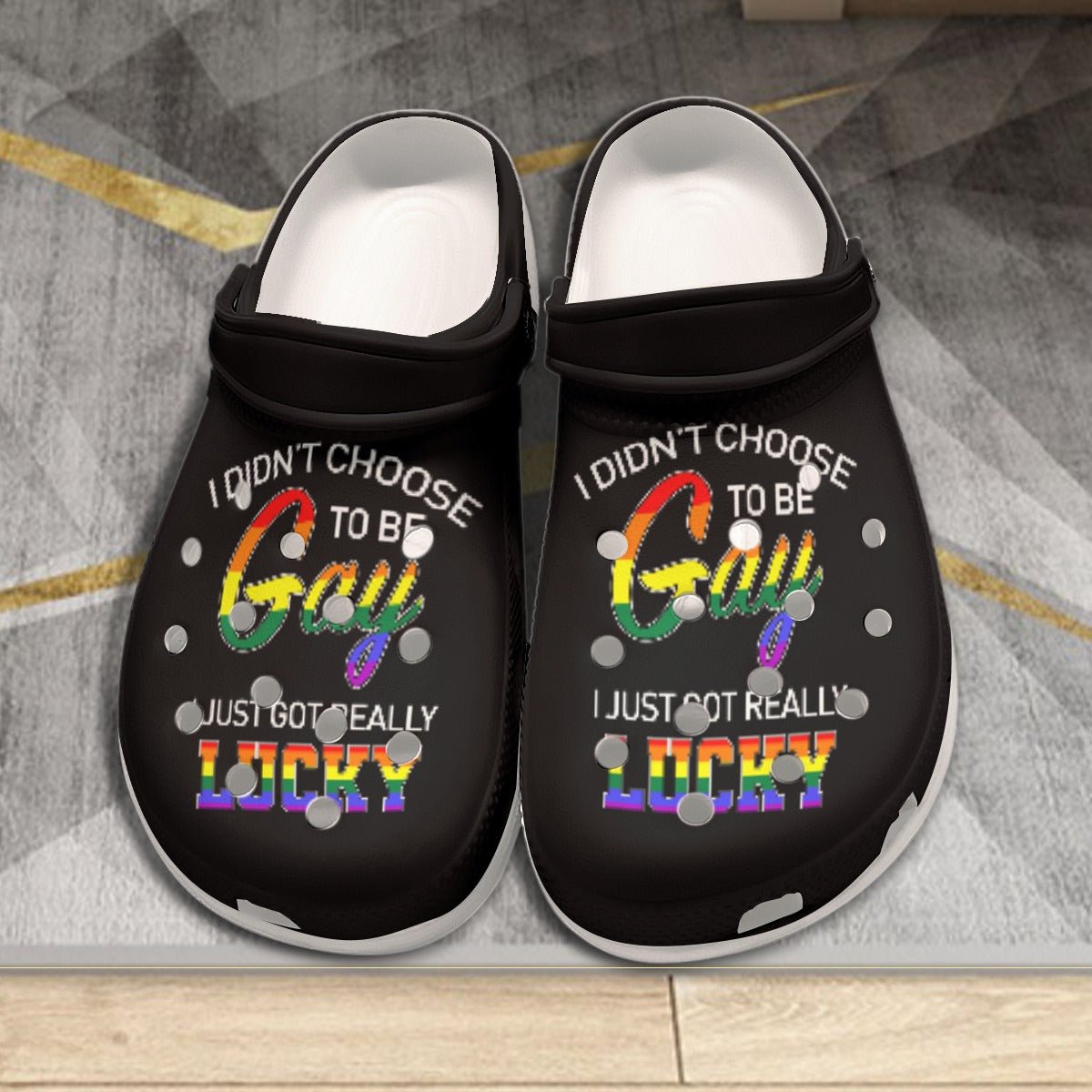 DQM - Lucky Unisex Clog Sandals - dragqueenmerch