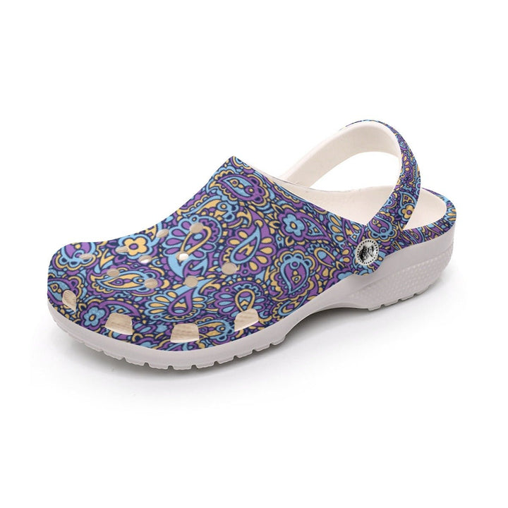 DQM - Paisley Place Unisex Clog Sandals - dragqueenmerch