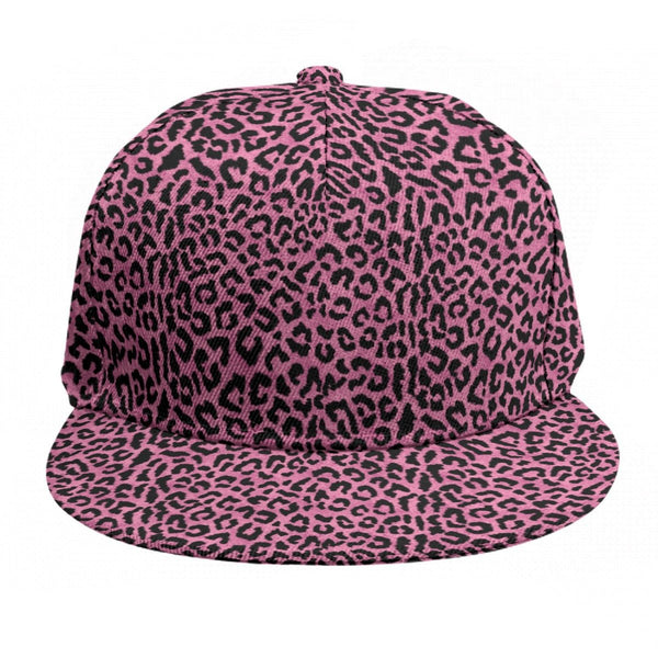 DQM - Pink Leopard Snapback Cap - dragqueenmerch