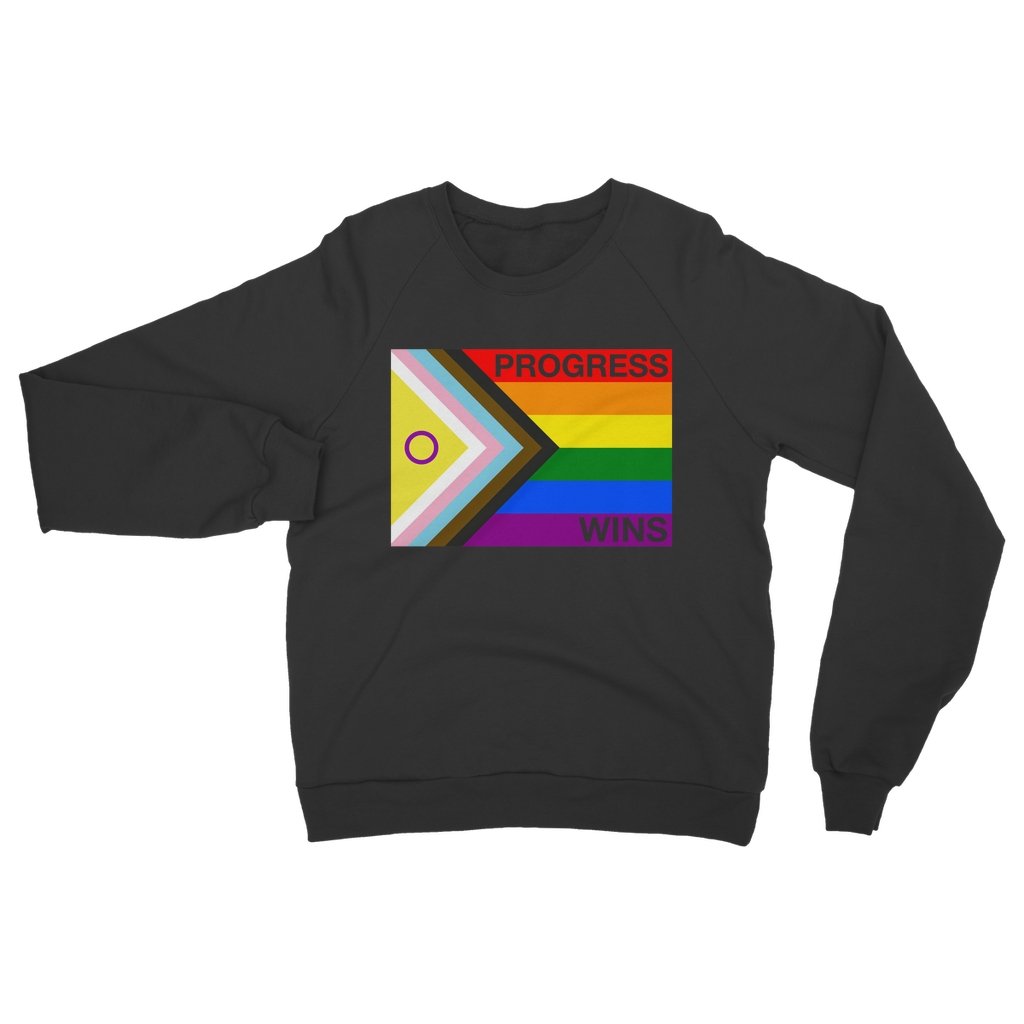 DQM - Progress Wins Sweatshirt - dragqueenmerch