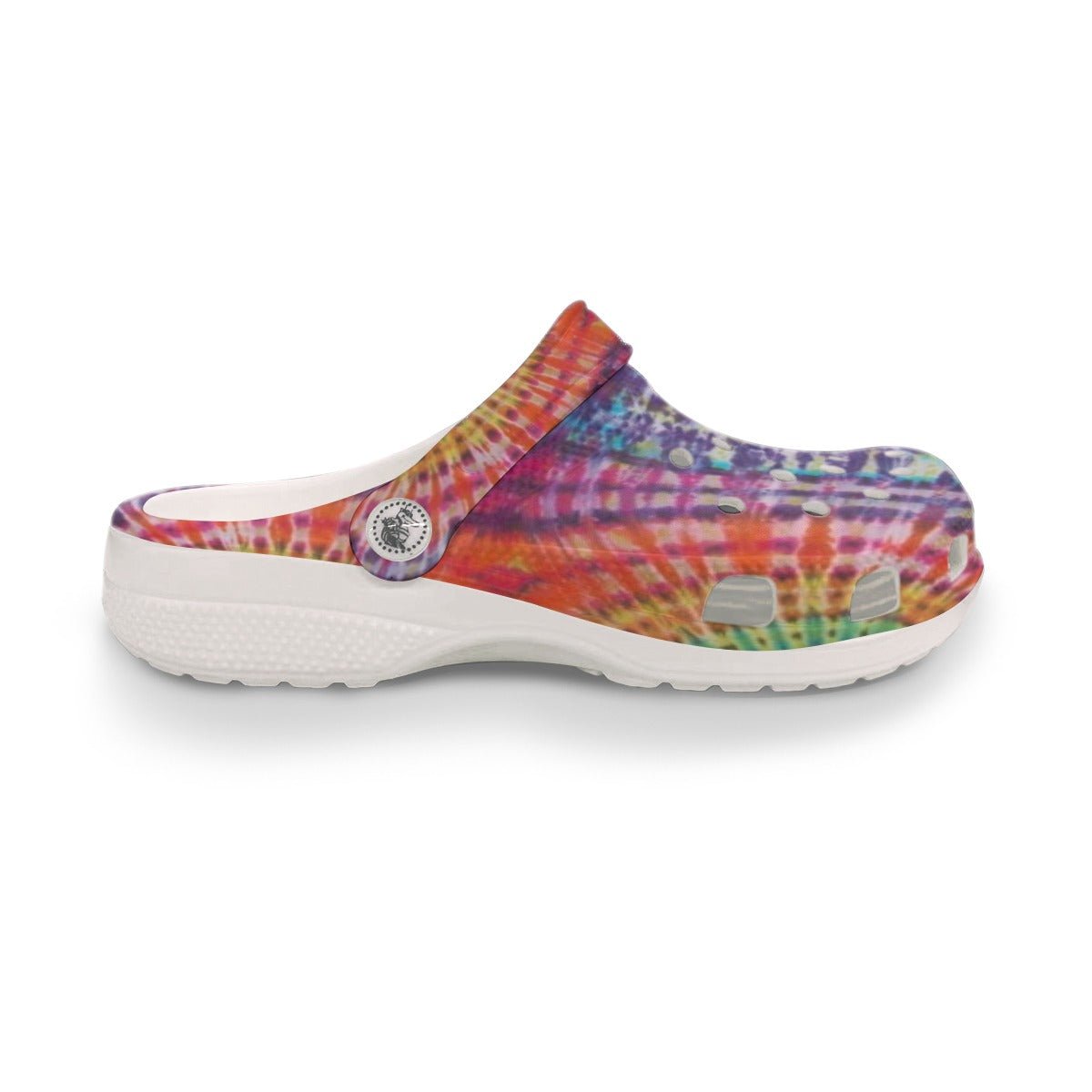 DQM - Rainbow Crinkle Unisex Clog Sandals - dragqueenmerch
