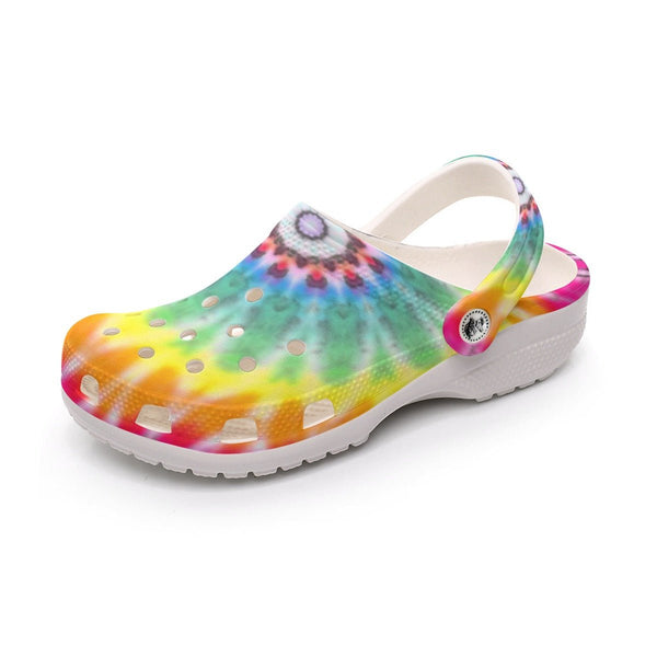 DQM - Rainbow Eye Unisex Clog Sandals - dragqueenmerch
