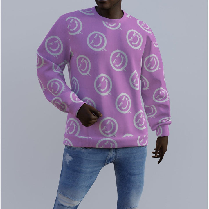 DQM - Smiling Taffy All Over Print Sweatshirt - dragqueenmerch