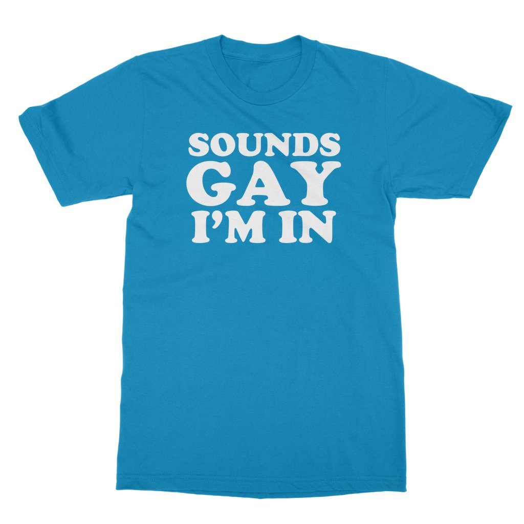 DQM - Sounds Gay I'm In T-Shirt - dragqueenmerch