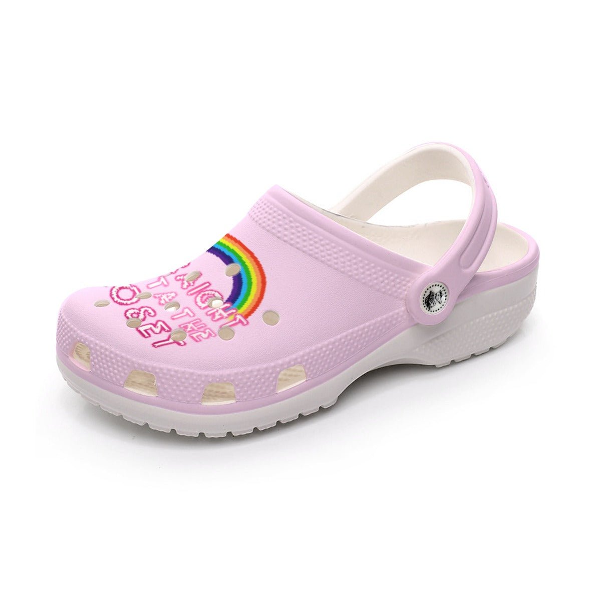 DQM - Straight Outta the Closet Unisex Clog Sandals - dragqueenmerch