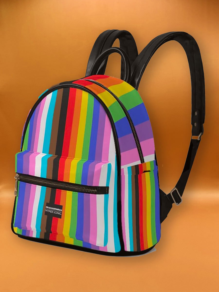 DQM X HYPER iCONiC. Pride Mini Backpack - dragqueenmerch