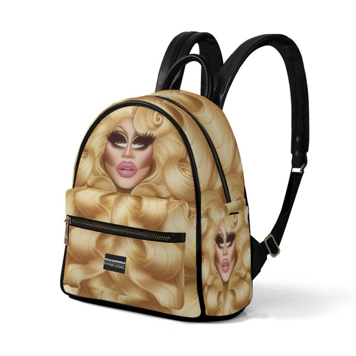 DQM X HYPER iCONiC. Trixie Mattel Curls Mini Backpack - dragqueenmerch