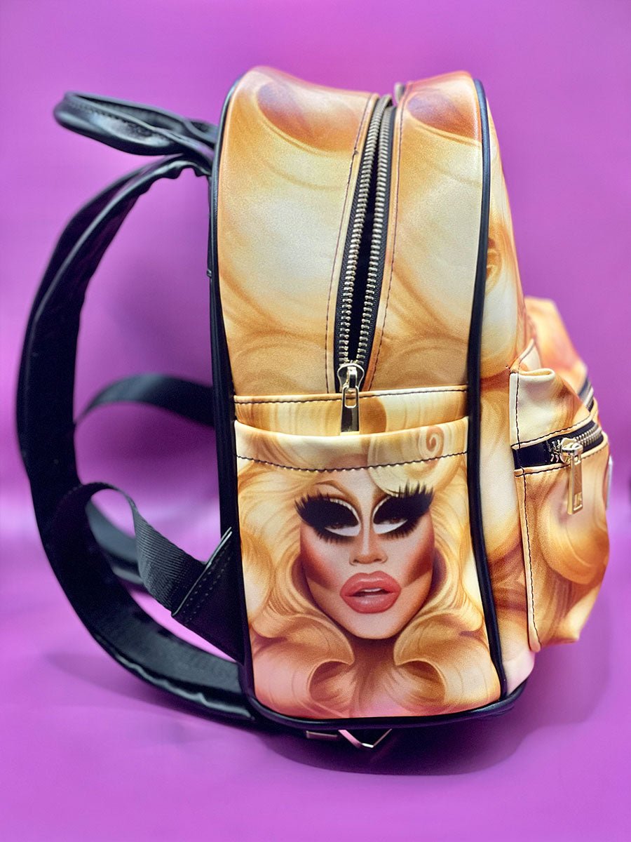 DQM X HYPER iCONiC. Trixie Mattel Curls Mini Backpack - dragqueenmerch
