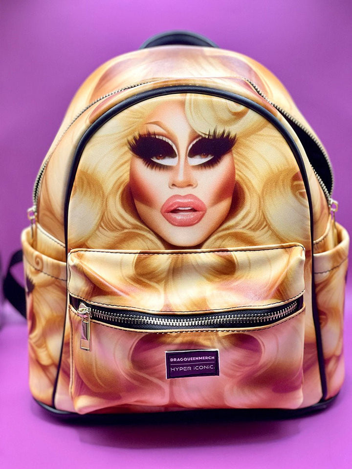 DQM X HYPER iCONiC. Trixie Mattel Curls Mini Backpack - dragqueenmerch