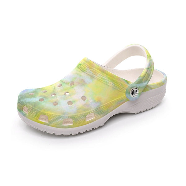 DQM - Yellow Dye Unisex Clog Sandals - dragqueenmerch