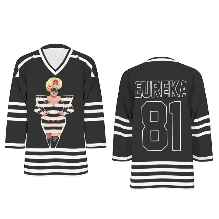 Eureka - Jail House Hockey Jersey - dragqueenmerch