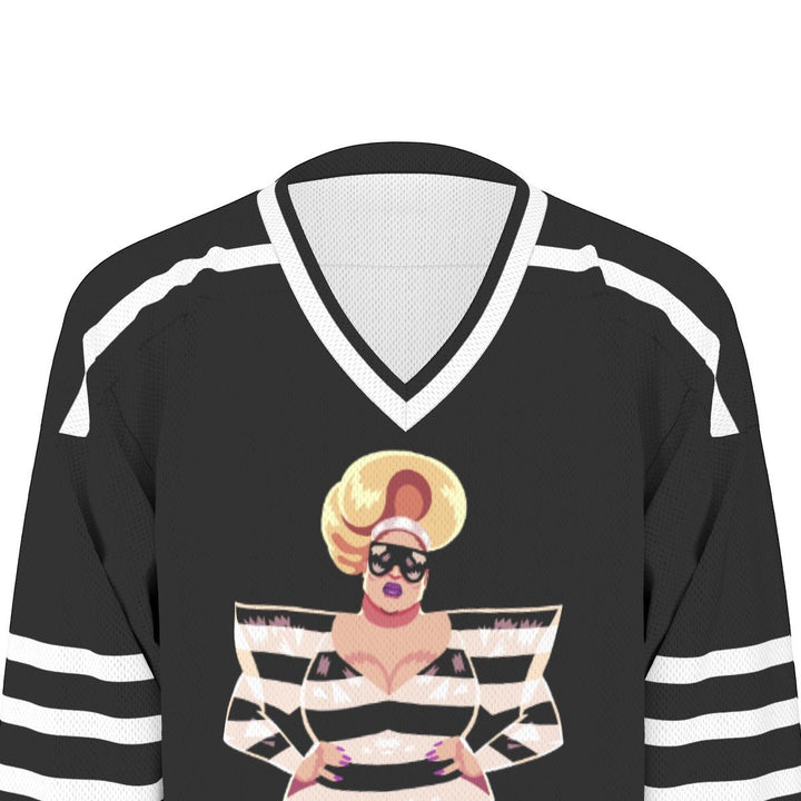 Eureka - Jail House Hockey Jersey - dragqueenmerch
