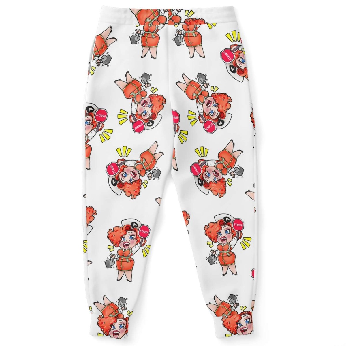 Eureka O'Hara "STAWP" All Over Print Jogger - dragqueenmerch