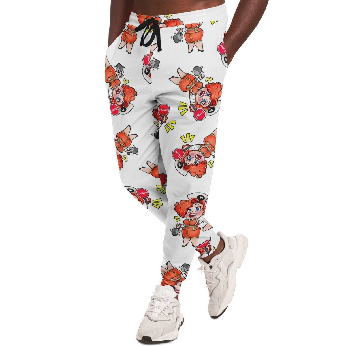 Eureka O'Hara "STAWP" All Over Print Jogger - dragqueenmerch