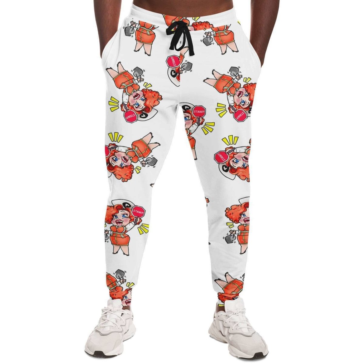 Eureka O'Hara "STAWP" All Over Print Jogger - dragqueenmerch