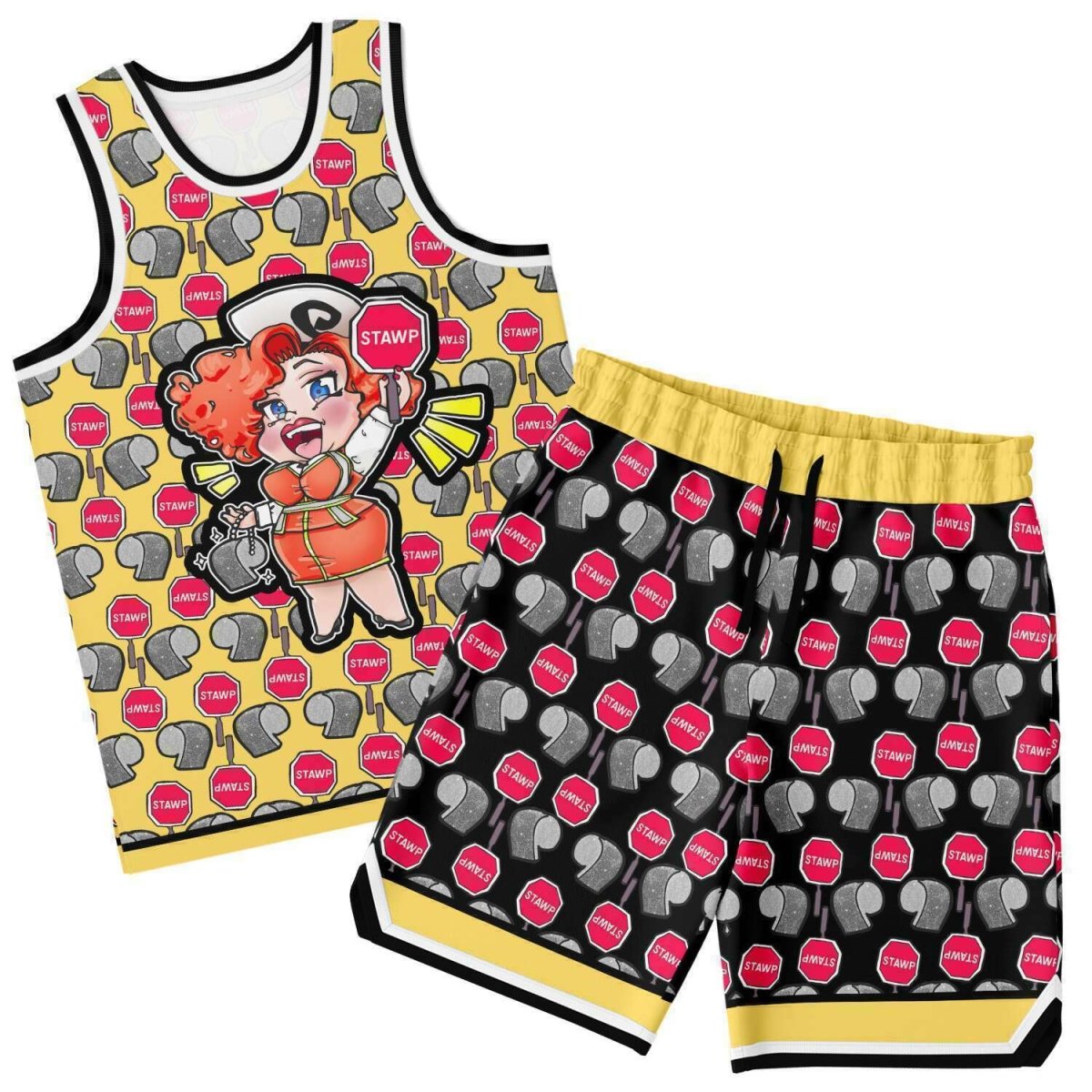 EUREKA O'HARA "STAWP" BASKETBALL SET - dragqueenmerch