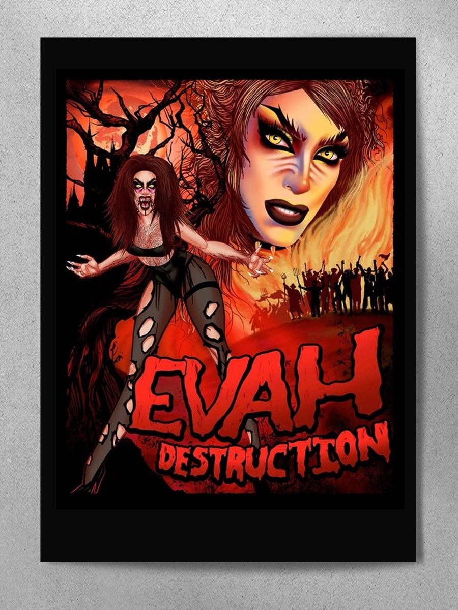 Evah Destruction - Gates of Hell Poster - dragqueenmerch