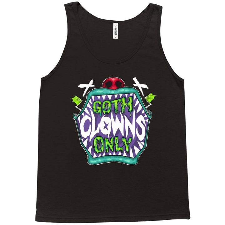 EVAH DESTRUCTION "GOTH CLOWNS ONLY" TANK TOPS - dragqueenmerch